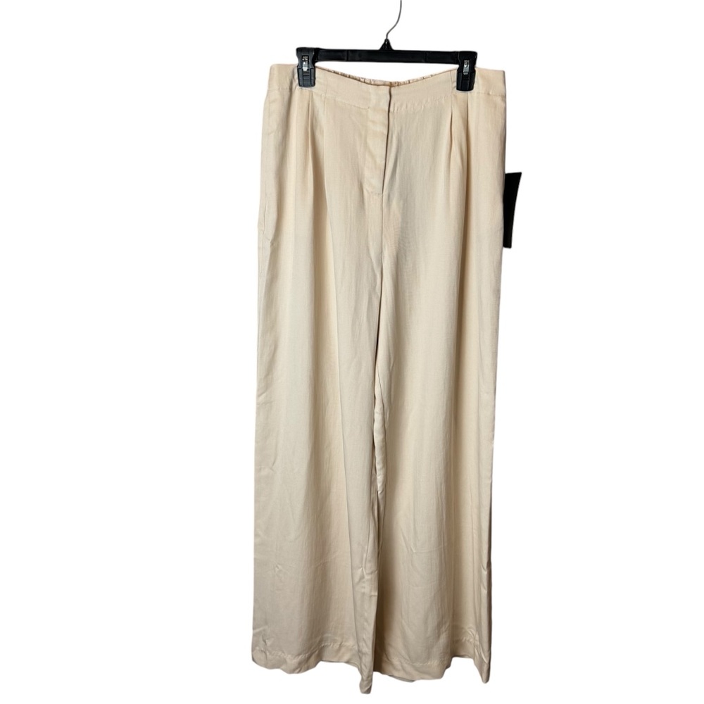 NWT Pomander Place Tuckernuck Cava Wide Leg Tan Pants XL